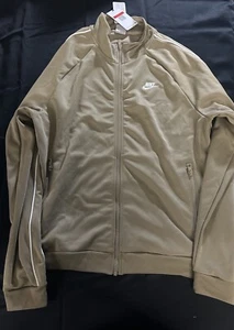 Nike Club Full Zip Track Top Jacket - Beige [DX0670-247] - Picture 1 of 4