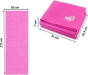 TAPPETINO PALESTRA PER FITNESS YOGA PIEGHEVOLE 173CM X 61 X 4 MM - Foto 1 di 2