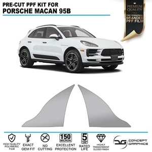 Rear Wheel Arch Stone Guard PPF Paint Protection Film For Porsche Macan 95b - Picture 1 of 3