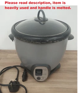 Crockpot 2,2L Saute Reiskocher Silber Paella Risottos Dampfer - Bild 1 von 12