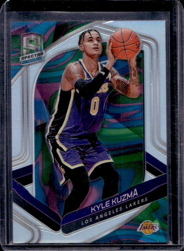 2019-20 Spectra Kyle Kuzma Marble Prizm #4/5 Lakers