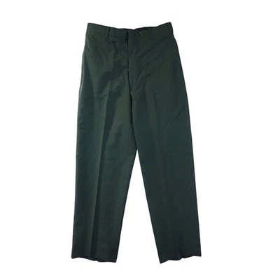 DSCP TENNESSE APPAREL 33 L TROUSERS MENS POLY/WOOL SERGE ARMY GREEN AF-489 New - Image 1 of 4