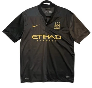Manchester City Away Football Jersey 2013 Soccer Nike Mens Shirt Trikot Large - Picture 1 of 14