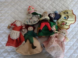 Lote Muñeca Almas Designs Topsy Turvy Ricitos de Oro Caperucita Roja Blancanieves Sirena - Imagen 1 de 13