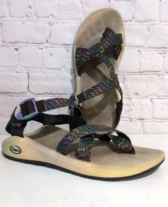 Sandalias Chaco Z/2 Grateful Dead Skeletons Exterior EE. UU. Chacos Mujer Talla 9 RARAS - Imagen 1 de 13