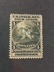 U.S.A MATCH AND MEDICINE STAMPS SCOTT RS46b. - Picture 1 of 2