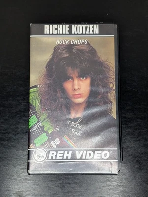 Richie Kotzen Rock Chops VHS REH Video Rare Guitar Instructional Shred Lesson - Image 1 of 4