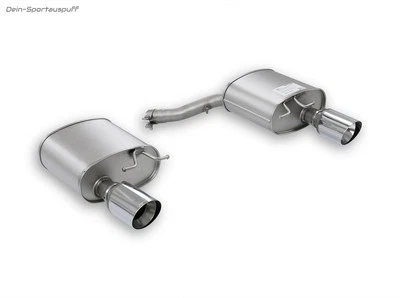 Escape deportivo dúplex Remus BMW Serie 6 E63 E64 645Ci 650Ci 102 mm cada uno borde afilado Foto 1 de 4