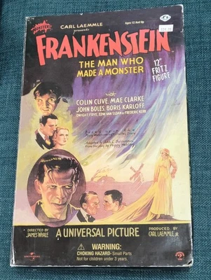 "Figura de acción Sideshow Toys Universal Monsters 1931 Frankenstein FRITZ 12"" nueva" Foto 1 de 4