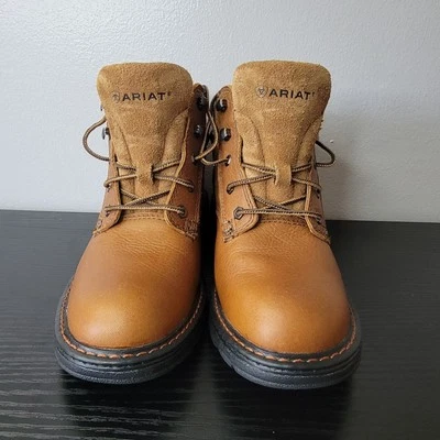 Ariat Macey Work Boot Dark Peanut Size 7.5B    10005947 - Image 1 of 4