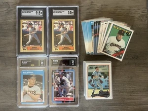 Matt Williams Lot of 75 - 1987 Topps Traded Tiffany SGC 10 💎 + RC’s & Inserts - Picture 1 of 20