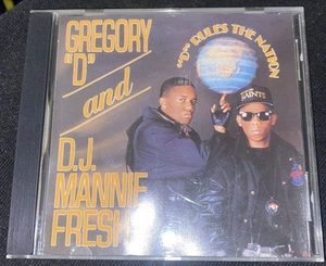 “D” Rules the Nation by Gregory "D" & D.J. Mannie Fresh ‎CD 1989 Yo Records Rare - Picture 1 of 4