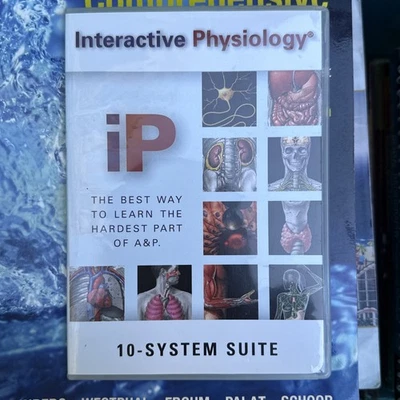 Interactive Physiology 10-System Suite-CDROM-Windows/Macintosh-Benjamin Cummings - Image 1 of 4