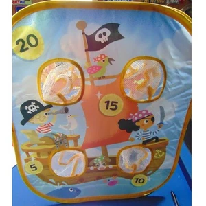 Bolsa de frijoles juego de lanzamiento y puntuación niños pequeños 3+ Cornhole para niños juego de puntuación fácil - Imagen 1 de 11