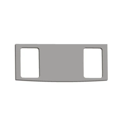 Placa de interruptor descongelador de 2 orificios para 01-05 Chrysler PT Cruiser [ino inoxidable/pulido] Foto 1 de 2