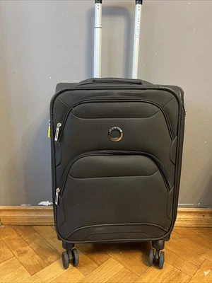 Delsey Paris 22" Spinner Carry On Suitcase Black - Image 1 of 4