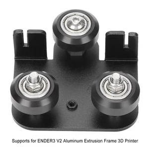 3D Extruder Back Support Plate V Slot Aluminum Extrusion Frame Black Extrude NEW - Afbeelding 1 van 12