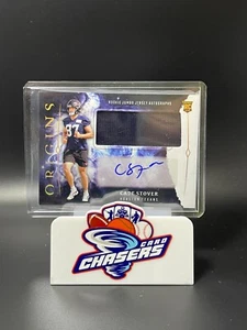 2024 PANINI ORIGINS CADE STOVER ROOKIE JUMBO JERSEY AUTO HOUSTON TEXANS RC RPA - Picture 1 of 2