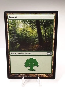 MTG - M14 - Forest - #247 - Lightly Played - Picture 1 of 5