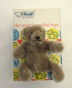 Button Steif Brown Bear 3" Box Poseable - Picture 1 of 5