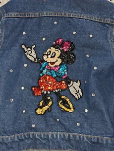 custom mini mouse jean jacket for girls - Picture 1 of 12