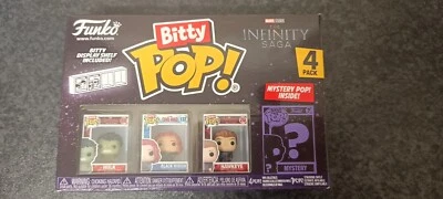 Funko Bitty POP! Marvel Infinity Saga Hulk Hawkeye Black Widow + Mystery 4 Pack - Image 1 of 3