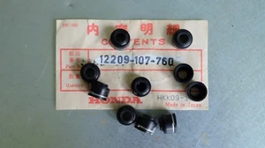 HONDA CB100 CB125 SL100 SL125 XL100 XL125 XL185 TL125 XR200 Valve Seal Pair - Picture 1 of 2