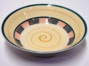 Allied Design Geometric Swirl - 8" Cereal/Soup Bowl - Picture 1 of 3