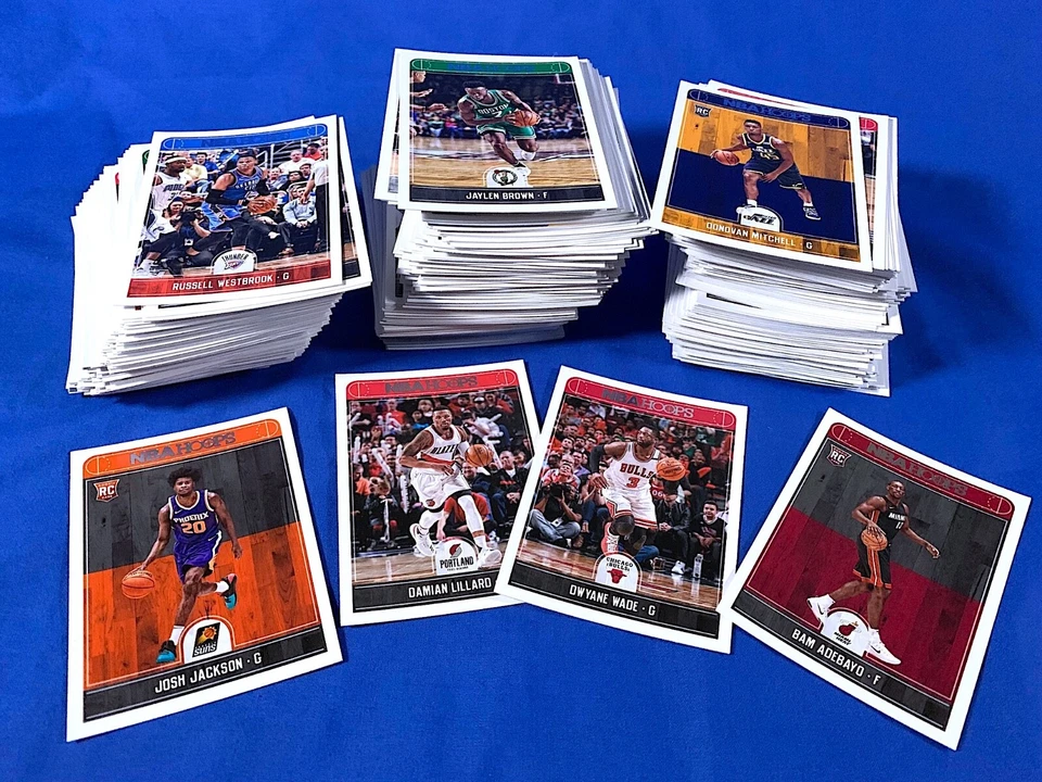 2017-18 NBA Hoops "Base Set w/ Rookies" Basketball Cards (Complete Your Set!) - Image 1 of 1