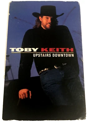 Toby Keith Upstairs Downtown Cassette tape Cardboard Sleeve Ships With Tracking - Image 1 of 3