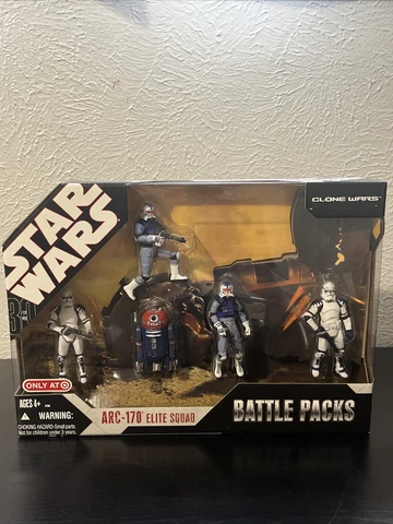 Arc-170 Elite Squad 2007 STAR WARS Clone Wars 30th Anniversary Battle Packs New Cover