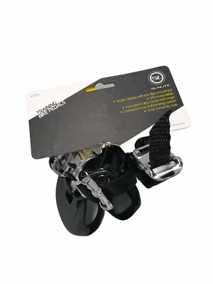 Sunlite Training Bike Pedals 9/16` OS Loose Ball Black/Silver SPD - Image 1 of 4