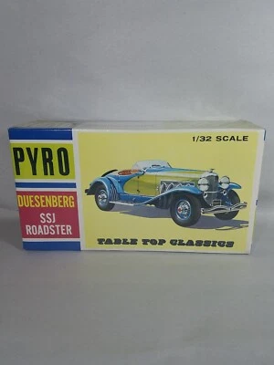 Sealed Vintage 1966 PYRO Duesenberg SSJ Roadster 1:32 Plastic Model Kit - Image 1 of 4