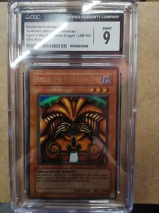 CGC 9 Yugioh LOB-124 Exodia the Forbidden One Ultra Rare Unlimited Edition 2002 - Bild 1 von 2