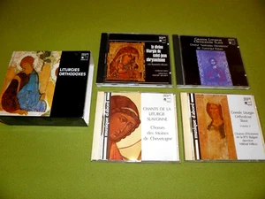 Liturgies Orthodoxes - 1990 IMPORT "Harmonia Mundi" 4xCD MINT / Rouskov / Robev - Picture 1 of 2