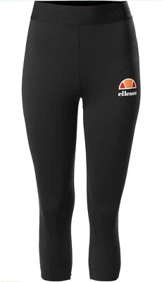 New!!! Ellesse Women's Vanoni Capri Tights, Black Size 16 XL Bermuda — 第 1/4 张图片
