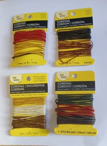 On A Cord leather cord 4 packs - Picture 1 of 1
