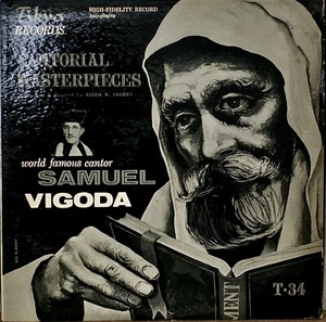SAMUEL VIGODA: Cantorial Masterpieces-M1958LP MONO - Picture 1 of 1