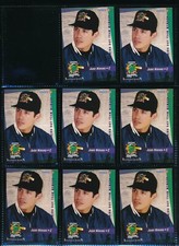 lot (8) 1995 Choice 49 Juan Nieves Norwich Navigators Player Lot (DL38) SWSW6
