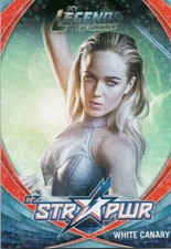 DC Legends Of Tomorrow Seasons 1&2, 'White Canary' Red STR PWR Card S07