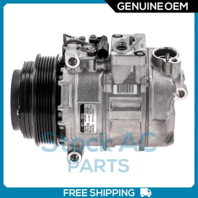 Compresor de aire acondicionado OEM Denso 7SBU16C para Chrysler / Dodge / Freightliner / Mer... QR Foto 1 de 4