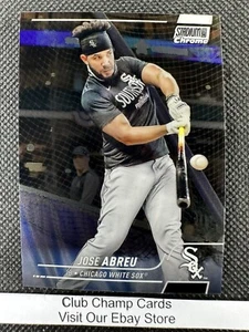 2022 #83 Jose Abreu Topps Stadium Club Chrome Baseball White Sox - Picture 1 of 2