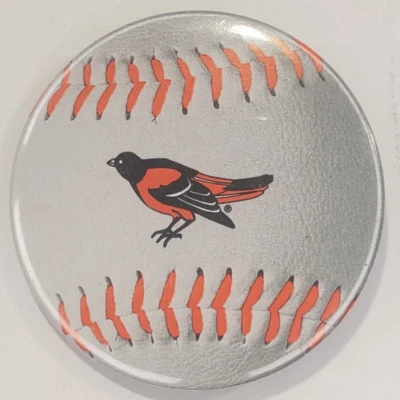 Vintage Baltimore Orioles Baseball  Pinback Button - Image 1 of 3