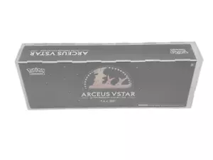 Estuche de exhibición de acrílico Pokemon Arceus Vstar colección ultra premium (solo estuche) - Imagen 1 de 4