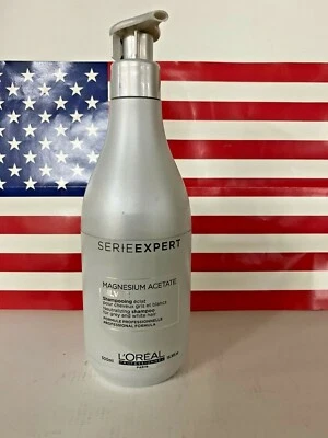 Champú plateado L'ORÉAL Serie Expert 16,9 oz Foto 1 de 3