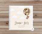 Personalised Neutral Teddy Bear Baby Shower Guest Book Birthday Party Guest Book