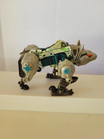 Vintage TRANSFORMERS Beast Wars TransMetal RHINOX Rhino Deluxe Toy Action Figure Cover