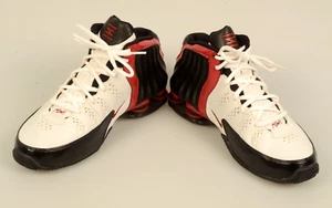 05 Nike SHOX LETHAL JERMAINE O'NEAL nero rosso bianco 311240-142 da uomo taglia 8 - Foto 1 di 6
