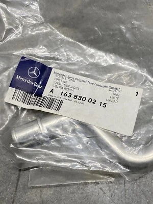 2000-2003 MERCEDES-BENZ ML320 ~ HEATER EXCHANGE PIPE - Image 1 of 3