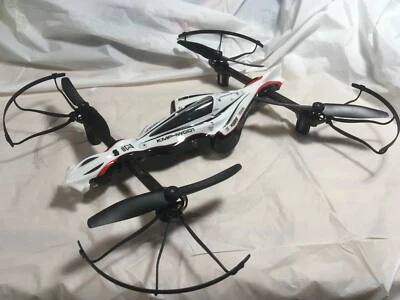 KYOSHO 20571W DRONE RACER QUAD COPTER BLACK WHITE READYSET G-ZERO ELECTRIC FUN - Image 1 of 4